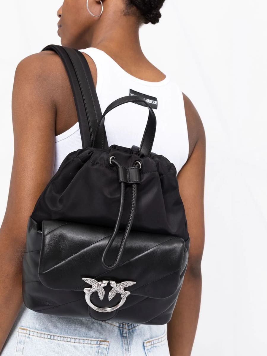 Рюкзак BACKPACK LOVE BAG PUFF MAXI QUILT – black