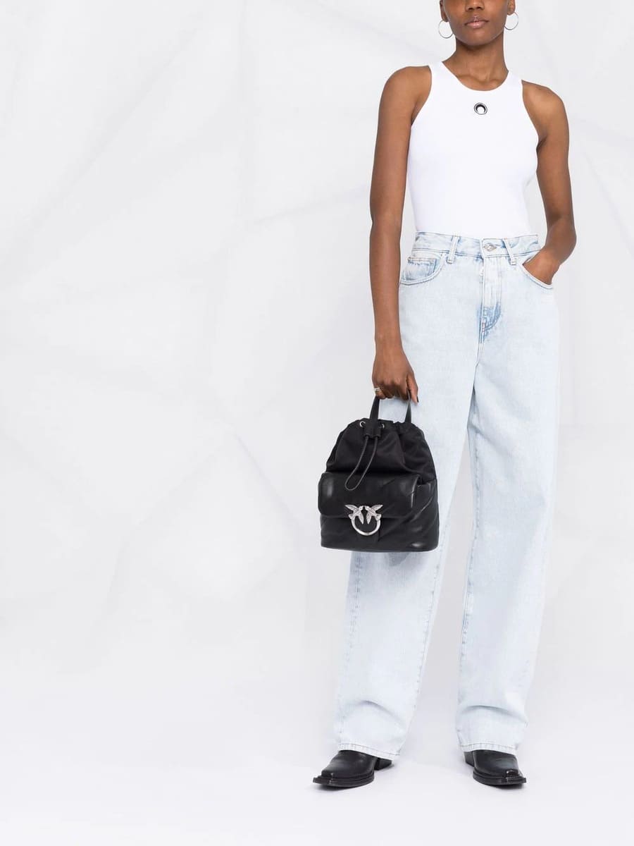 Рюкзак BACKPACK LOVE BAG PUFF MAXI QUILT – black