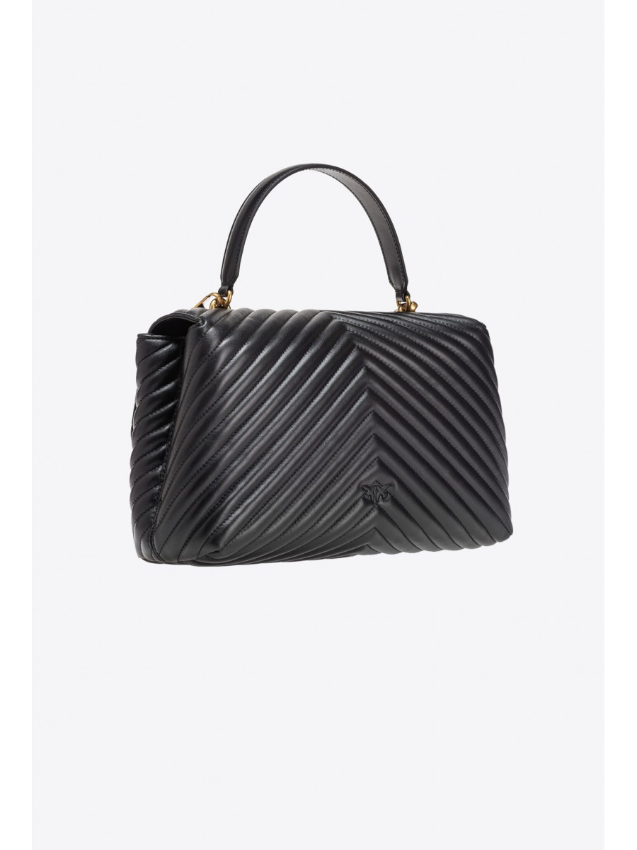 Сумка BIG LADY LOVE BAG PUFF CHEVRON — black