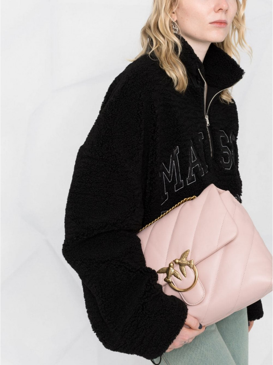 Сумка BIG LOVE BAG PUFF MAXI QUILT – dusty pink