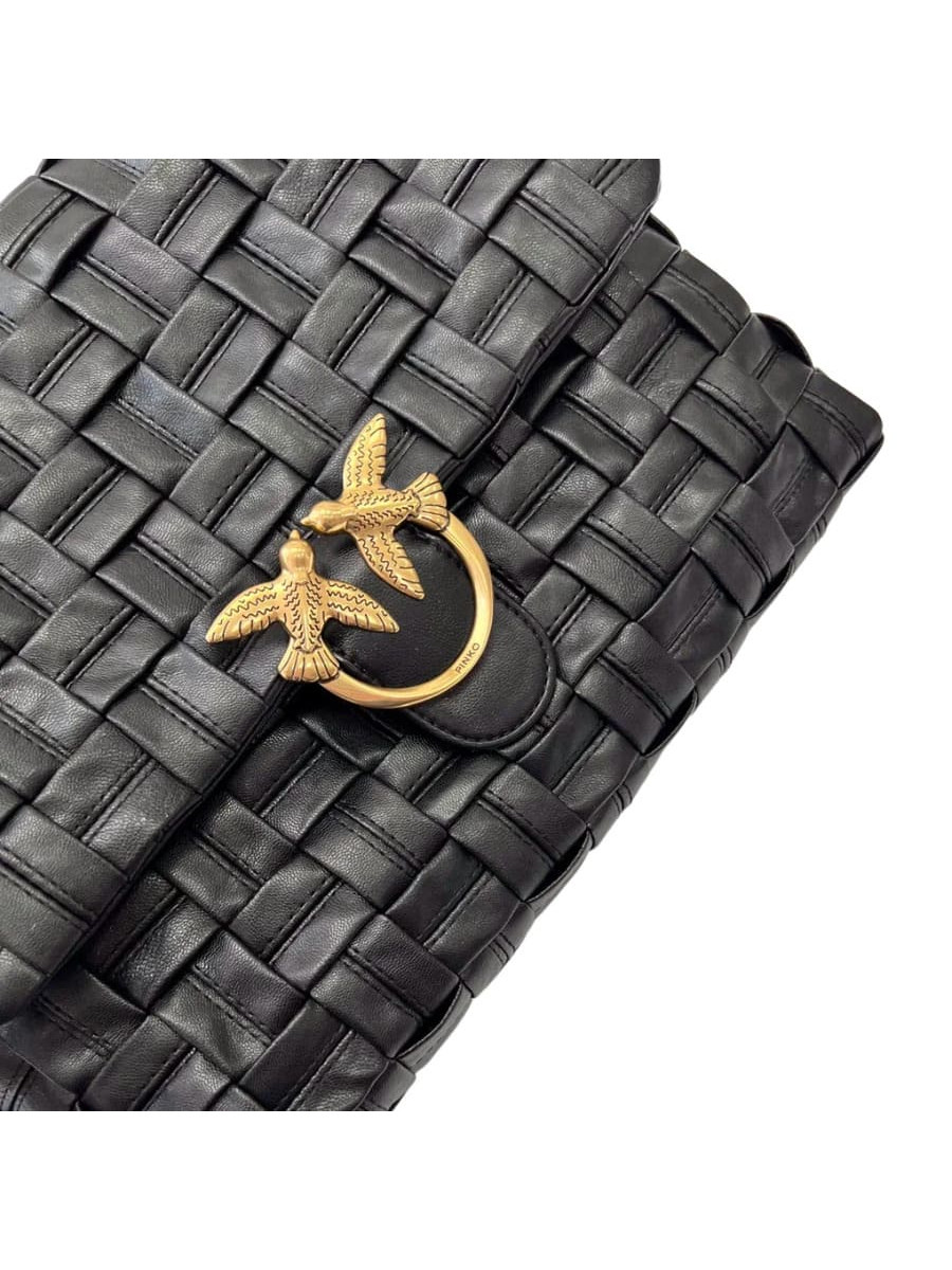 Сумка BIG LOVE BAG PUFF WEAVE – black