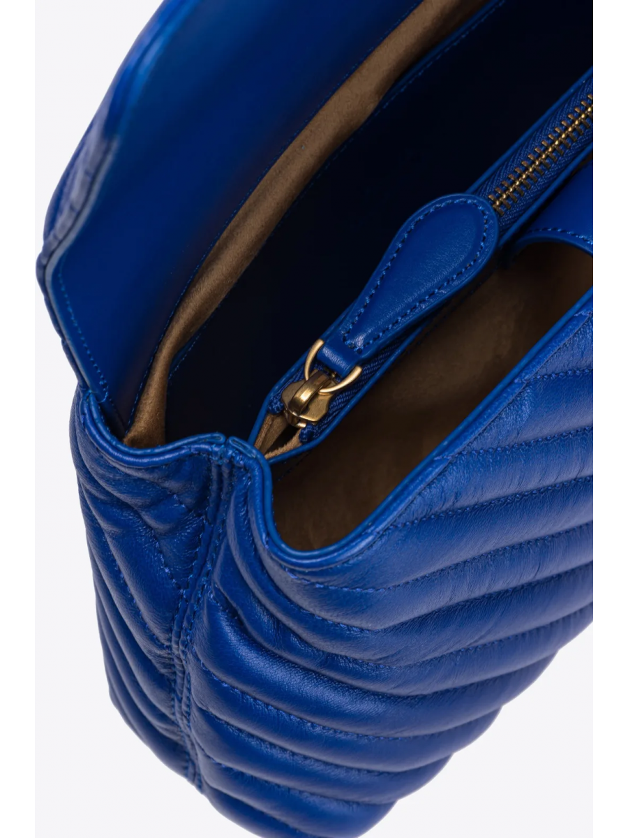 Сумка CLASSIC LADY LOVE BAG PUFF CHEVRON – clematis blue-antique gold