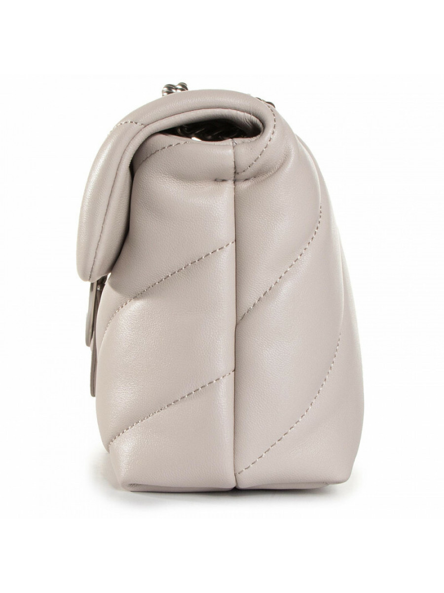 Сумка CLASSIC LOVE BAG PUFF MAXI QUILT — creme silver