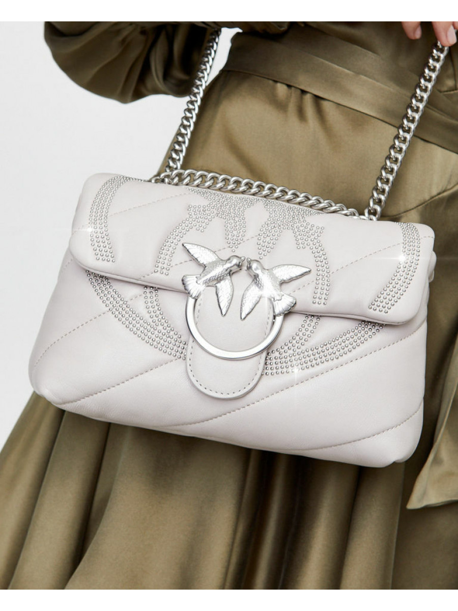 Сумка CLASSIC LOVE BAG PUFF MAXI QUILT — white
