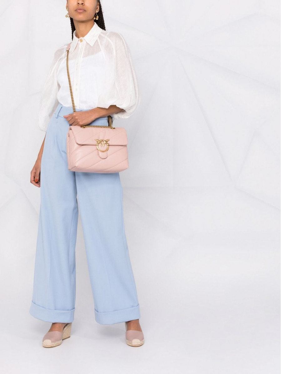 Сумка CLASSIC LOVE BAG PUFF MAXI QUILT – dusty pink