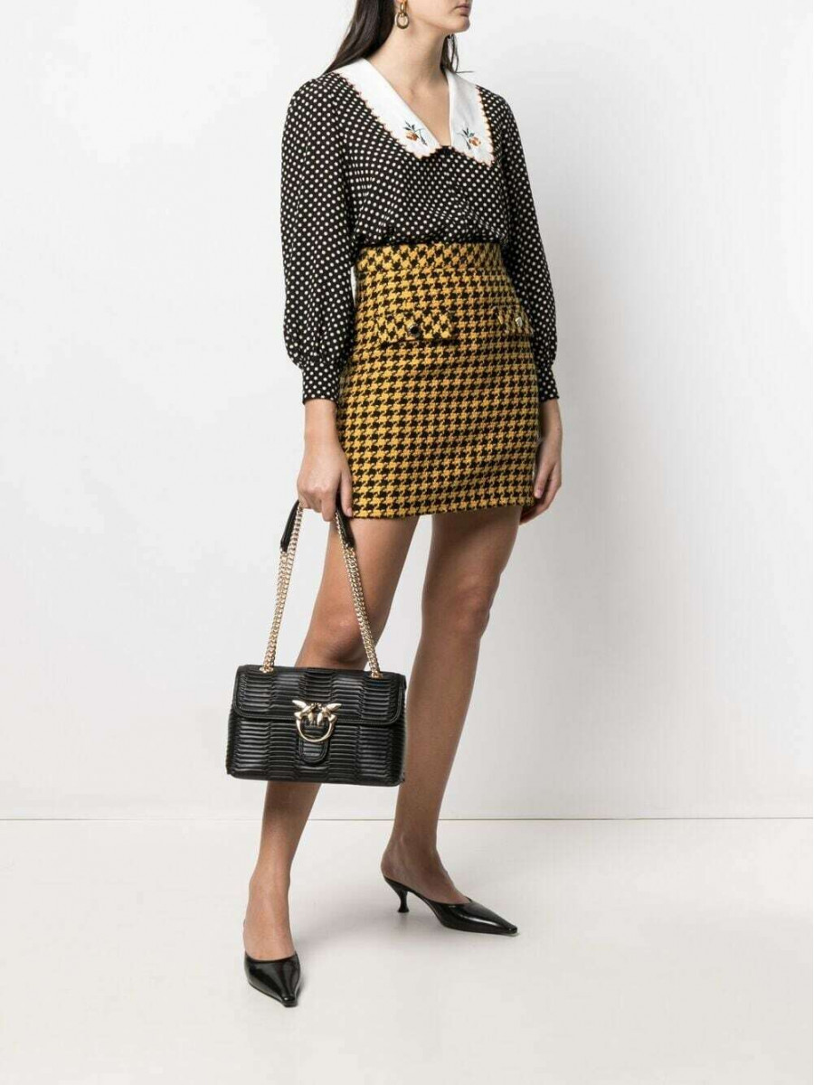 Сумка CLASSIC LOVE BAG PUFF ORIGAMI — black