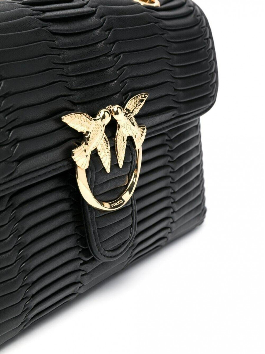 Сумка CLASSIC LOVE BAG PUFF ORIGAMI — black