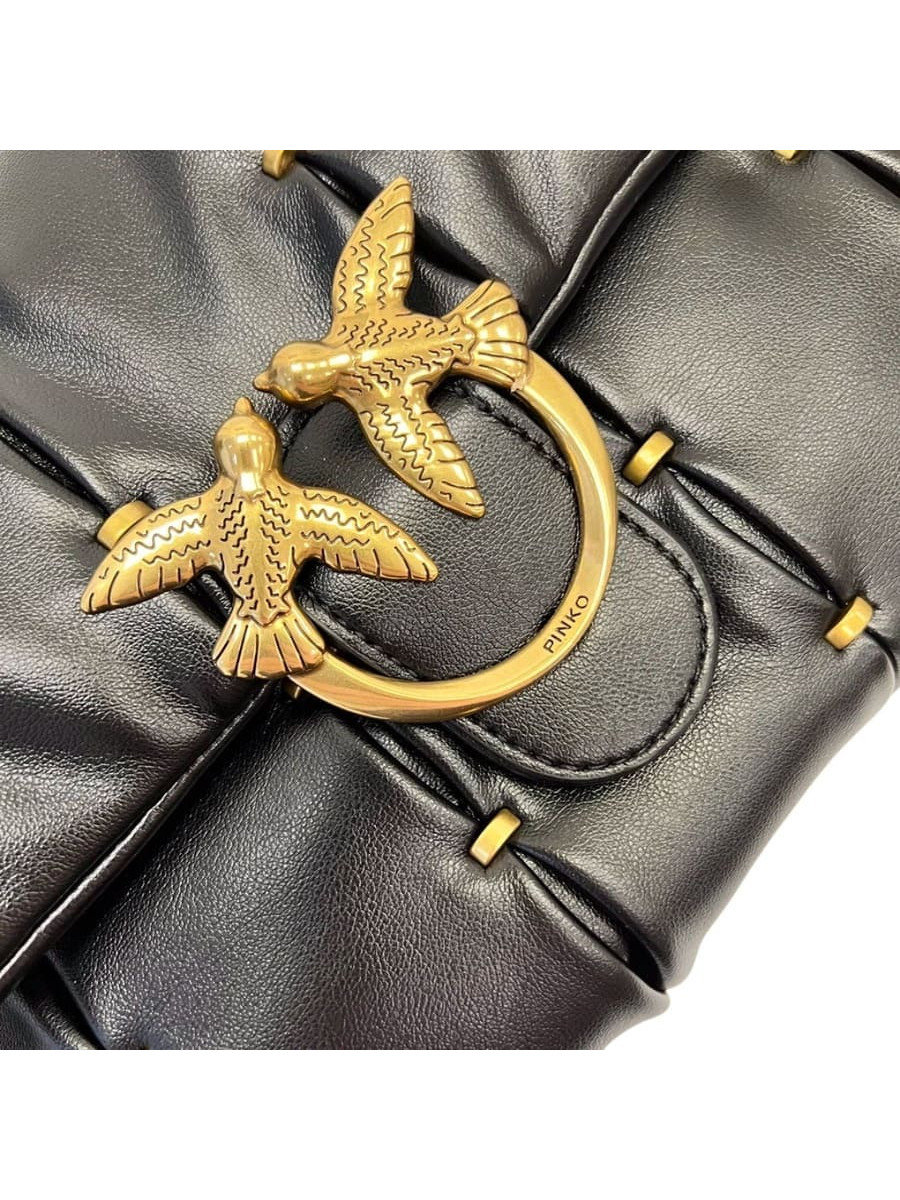 Сумка CLASSIC LOVE BAG PUFF PINCHED — black