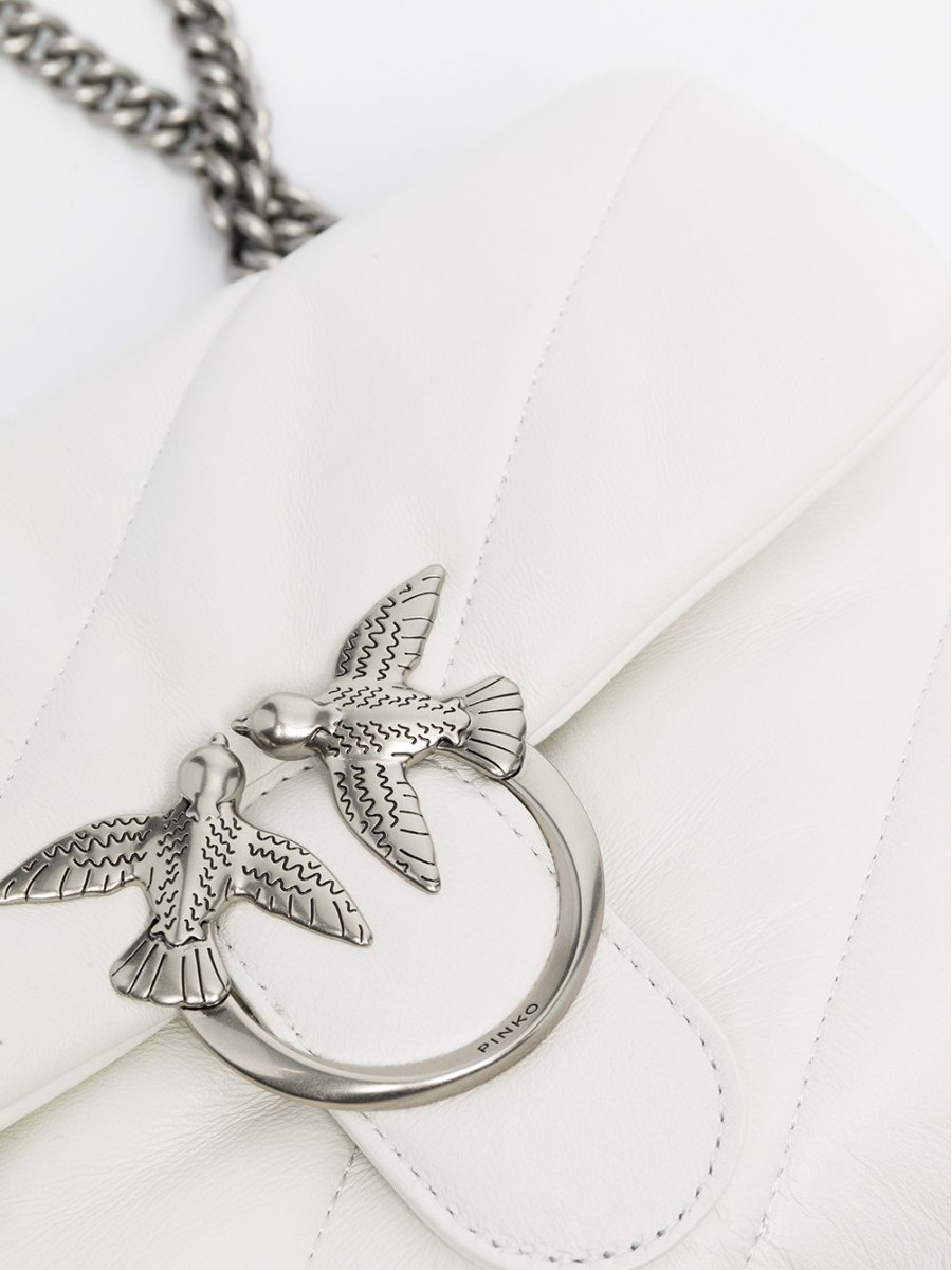 Сумка CLASSIC LOVE BAG PUFF QUILT — white