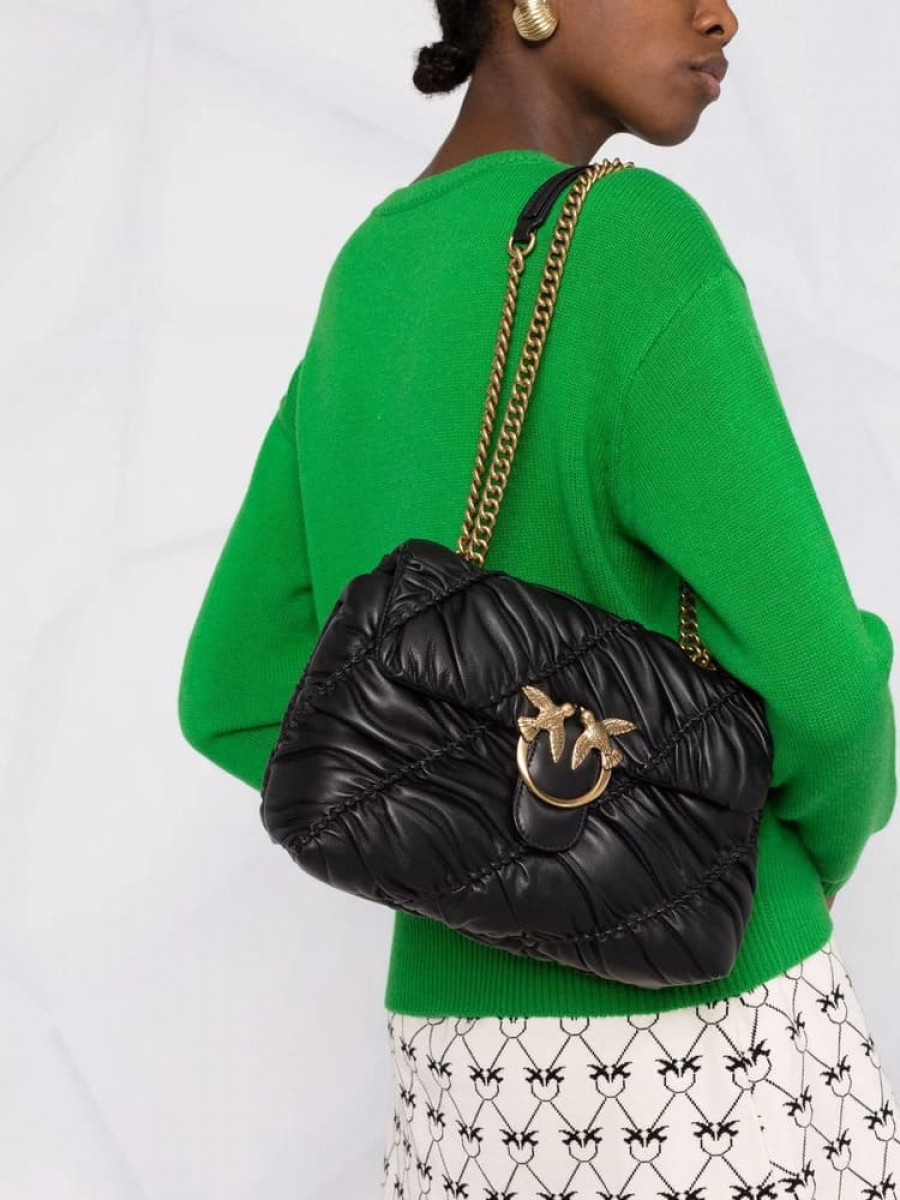 Сумка CLASSIC LOVE BAG PUFF RUFFLE – black