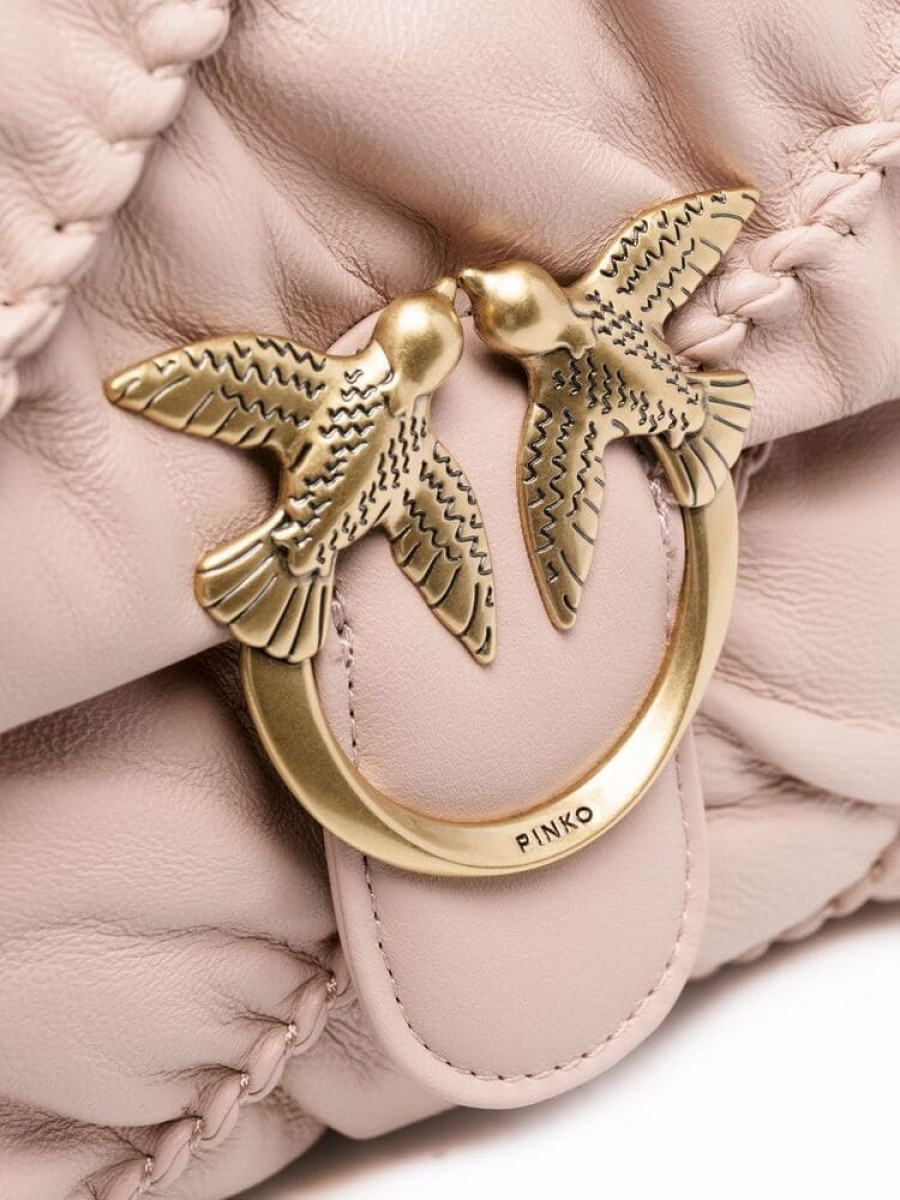 Сумка CLASSIC LOVE BAG PUFF RUFFLE – dusty pink