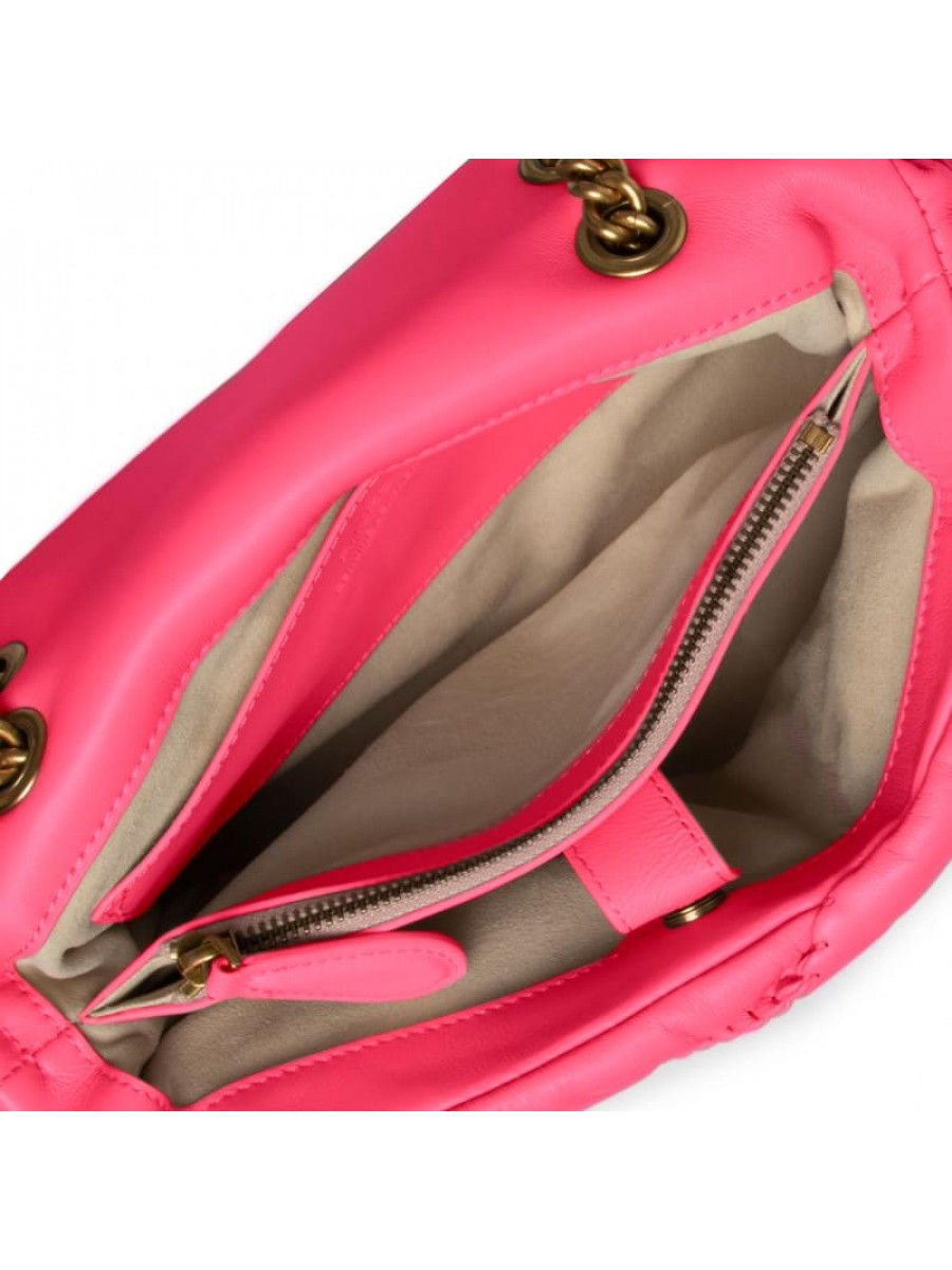 Сумка CLASSIC LOVE BAG PUFF RUFFLE – fuchsia