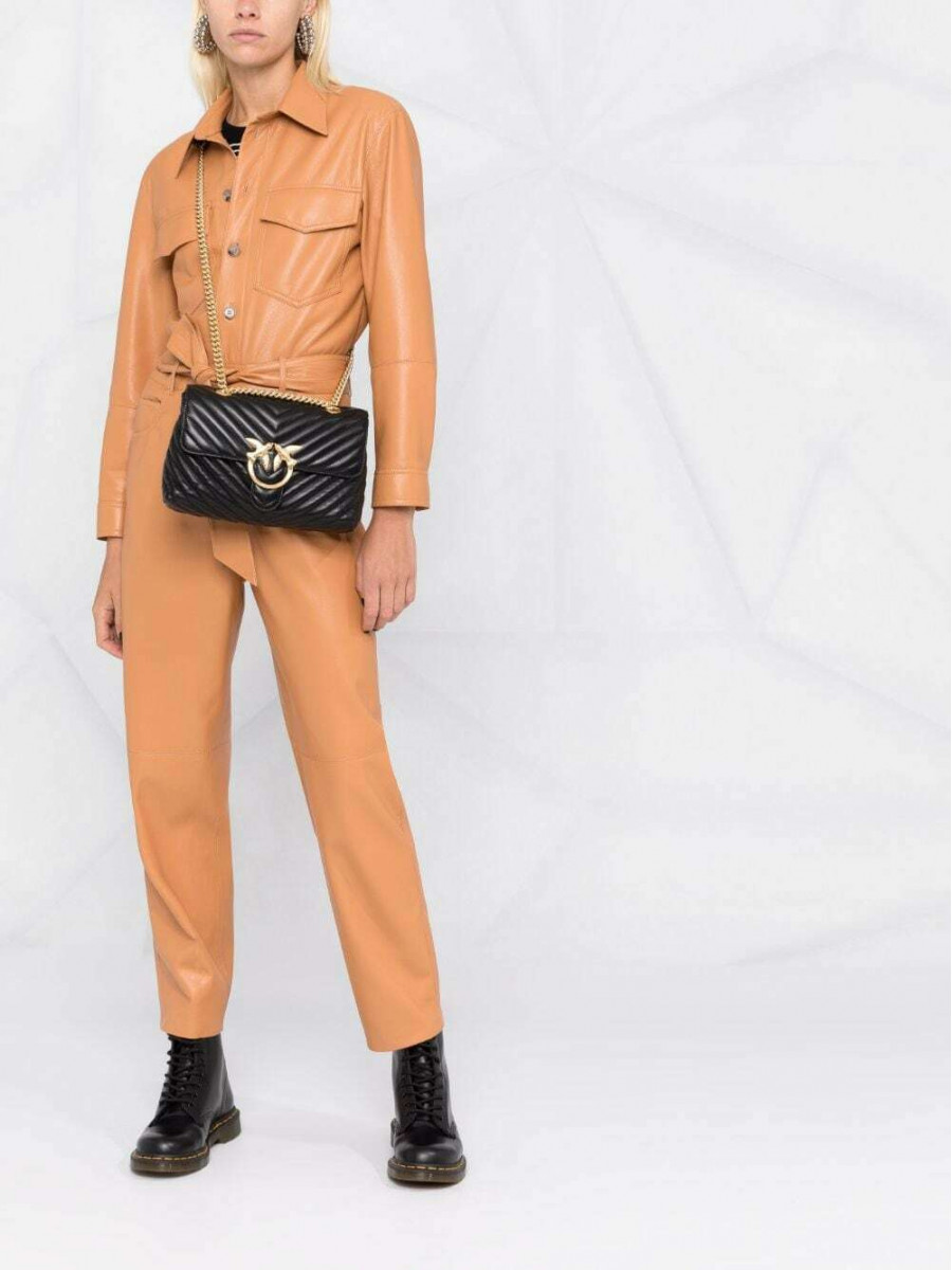 Сумка LADY LOVE BAG PUFF — black gold