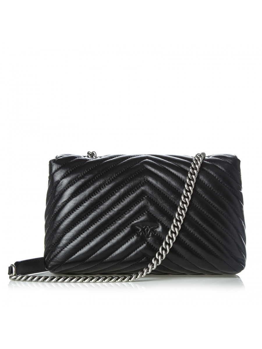 Сумка LADY LOVE BAG PUFF — black silver
