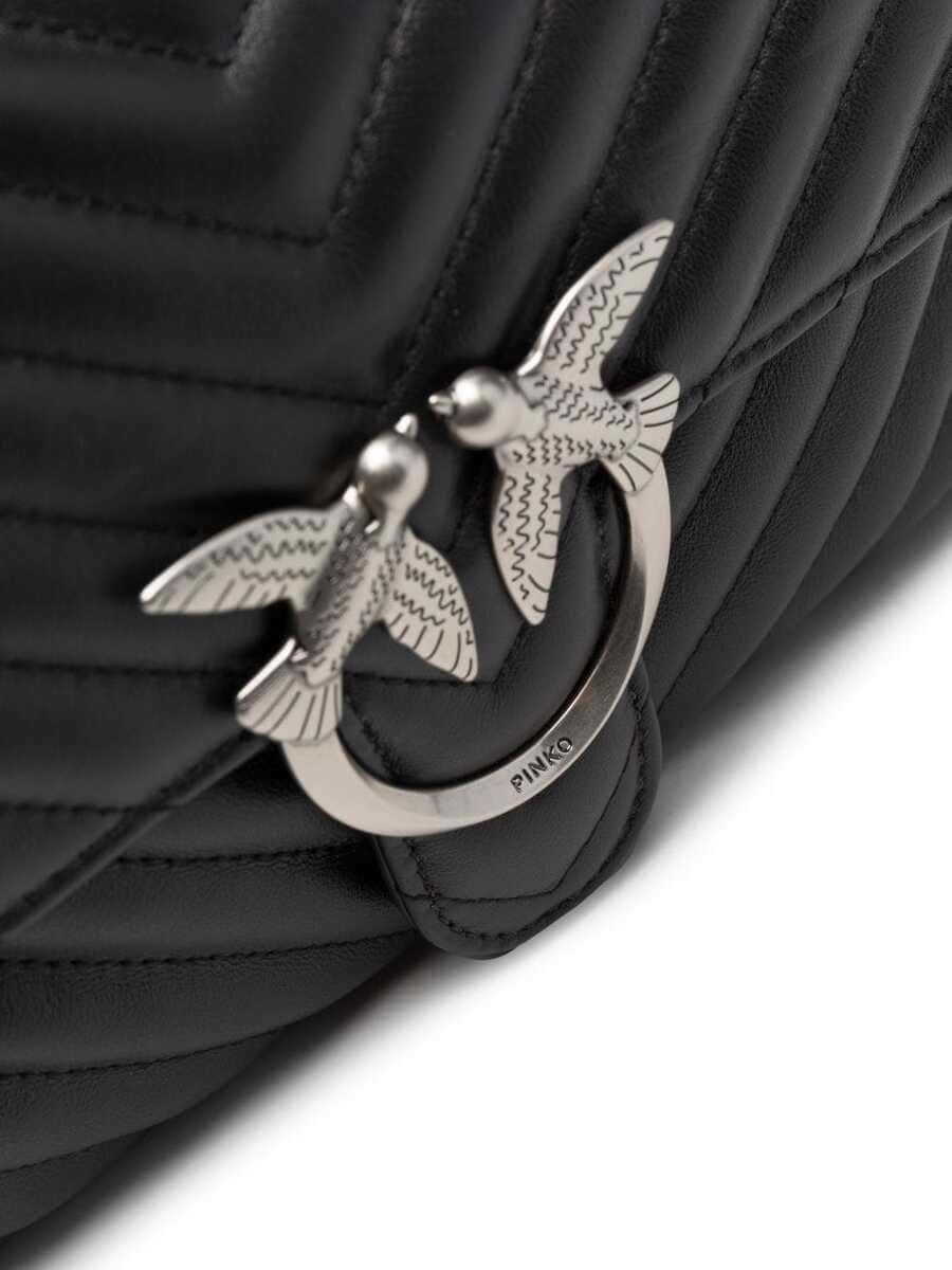 Сумка LADY LOVE BAG PUFF CHEVRON – black silver