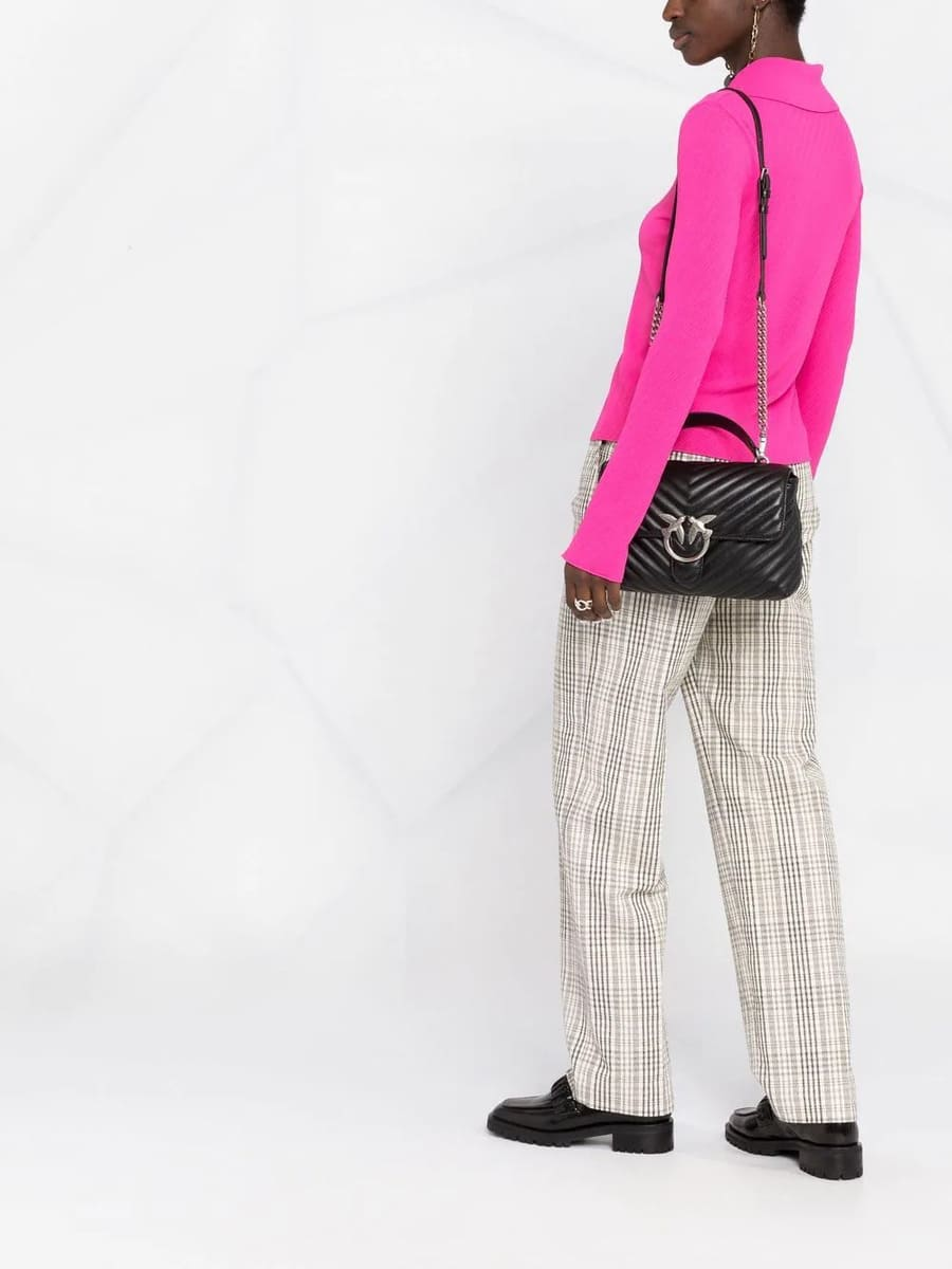 Сумка LADY LOVE BAG PUFF CHEVRON – black silver