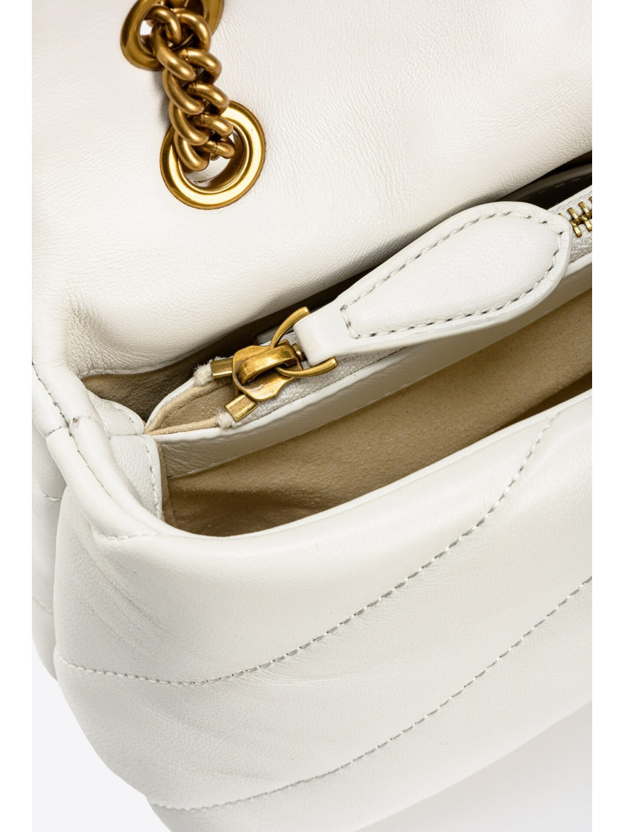 Сумка MAXI LOVE BAG PUFF QUILT — white