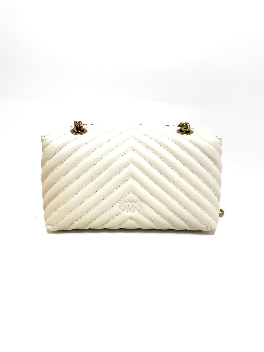 Сумка MINI LADY LOVE BAG PUFF PINS – white