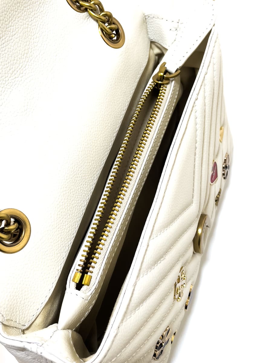 Сумка MINI LADY LOVE BAG PUFF PINS – white