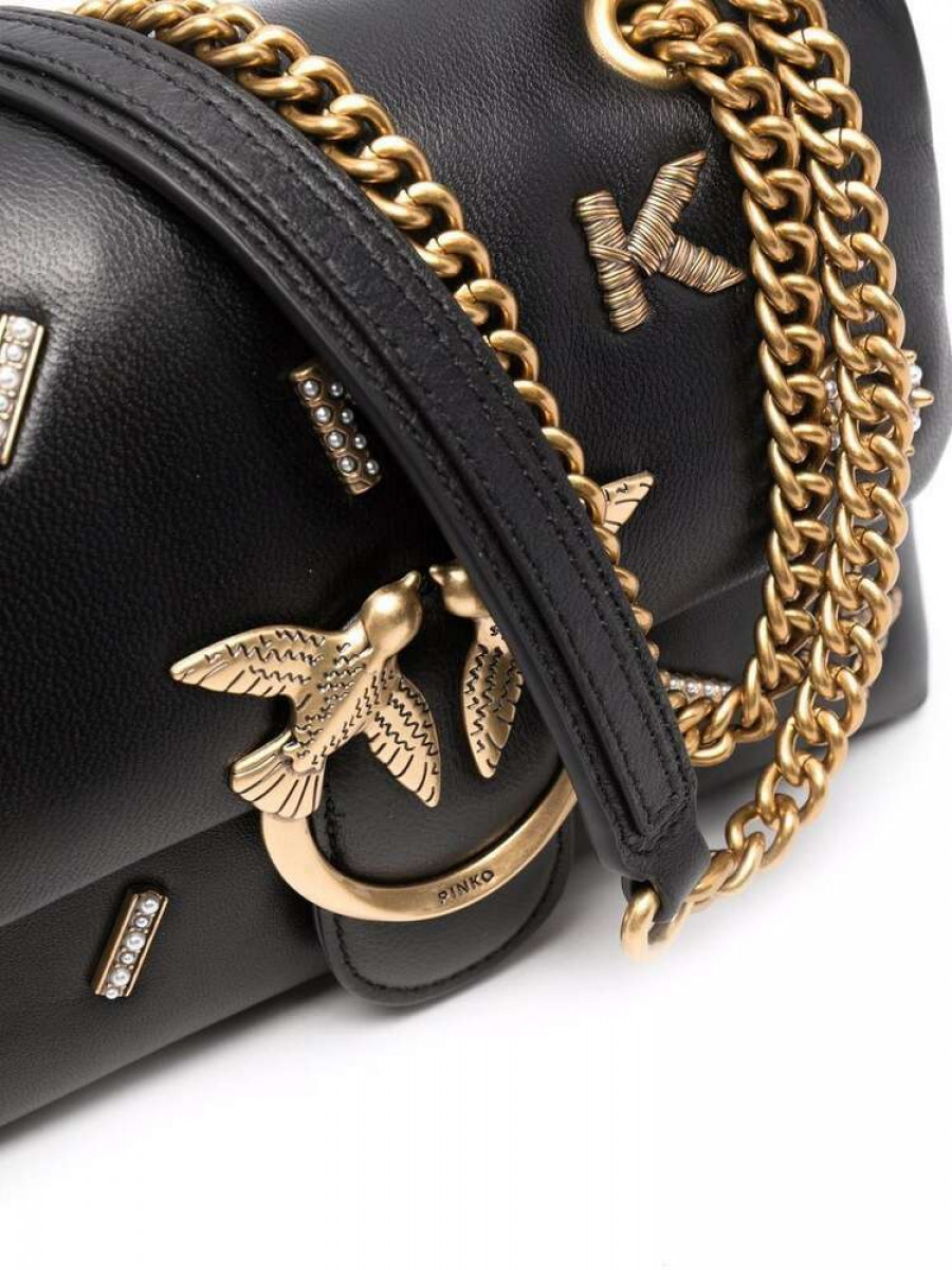 Сумка MINI LOVE BAG MINI PUFF LOGO JEVEL – black