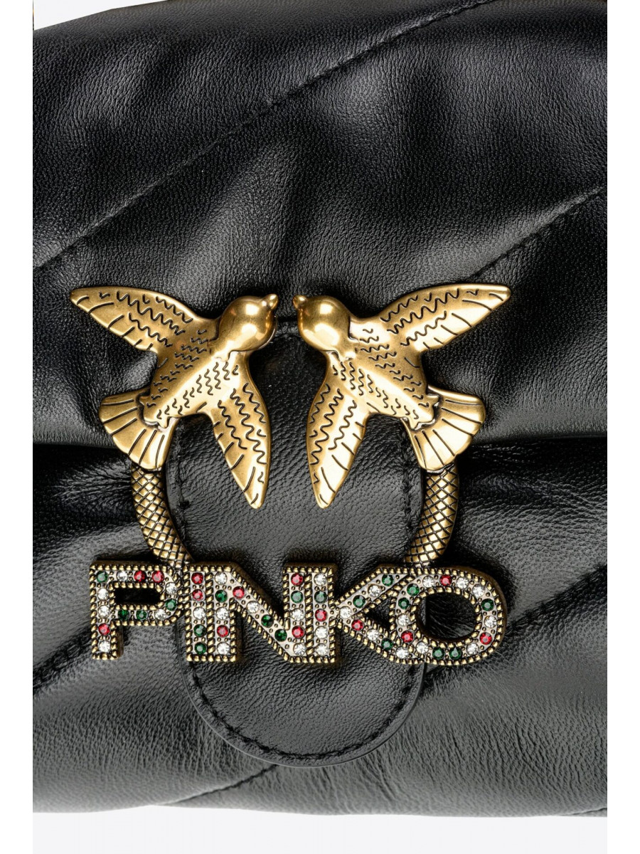 Сумка MINI LOVE BAG PUFF JEWEL — back