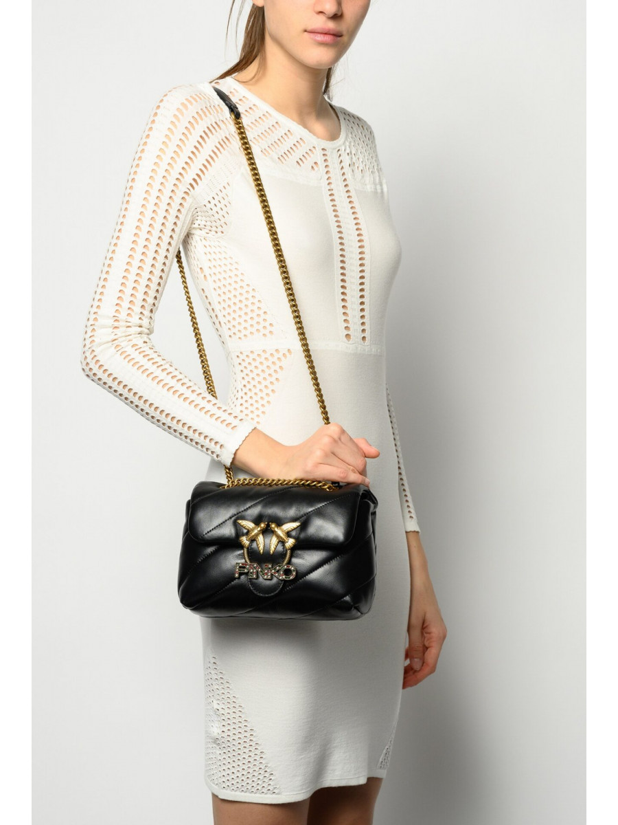 Сумка MINI LOVE BAG PUFF JEWEL — back