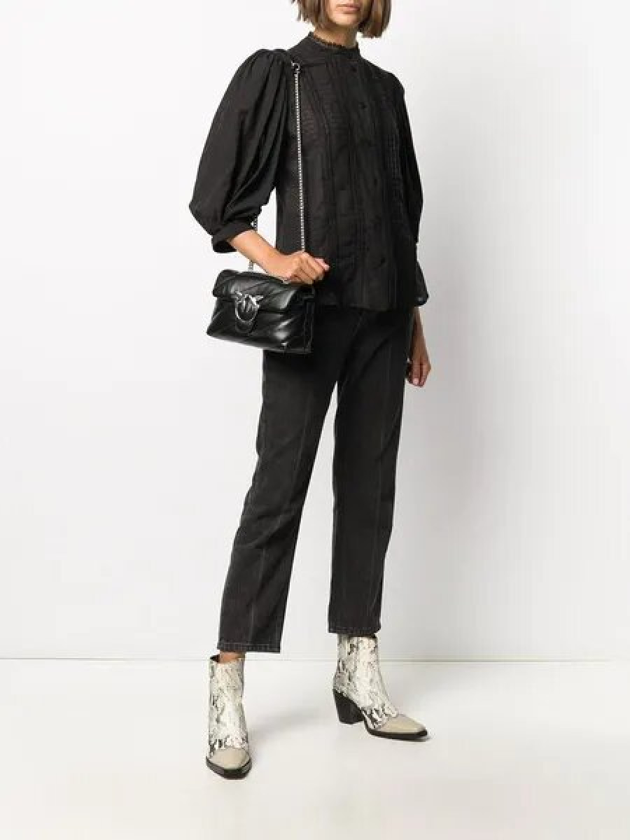 Сумка MINI LOVE BAG PUFF MAXI QUILT — black