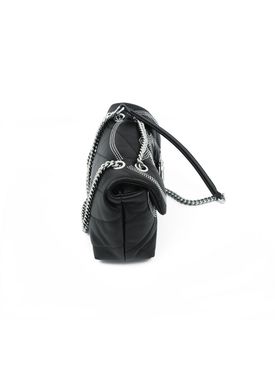 Сумка MINI LOVE BAG PUFF MAXI QUILT — black