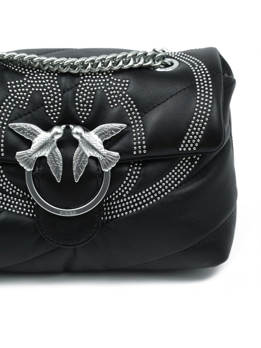 Сумка MINI LOVE BAG PUFF MAXI QUILT — black