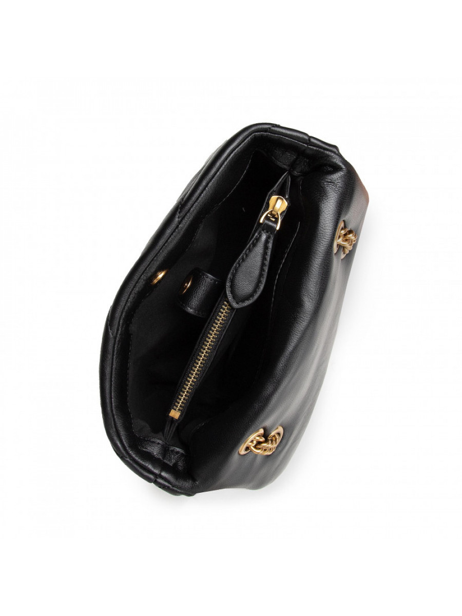 Сумка MINI LOVE BAG PUFF MAXI QUILT – black gold