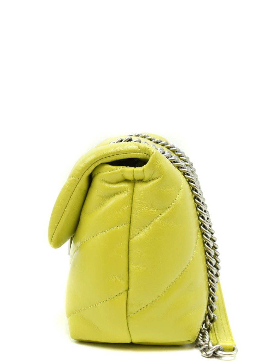 Сумка MINI LOVE BAG PUFF MAXI QUILT – citronella