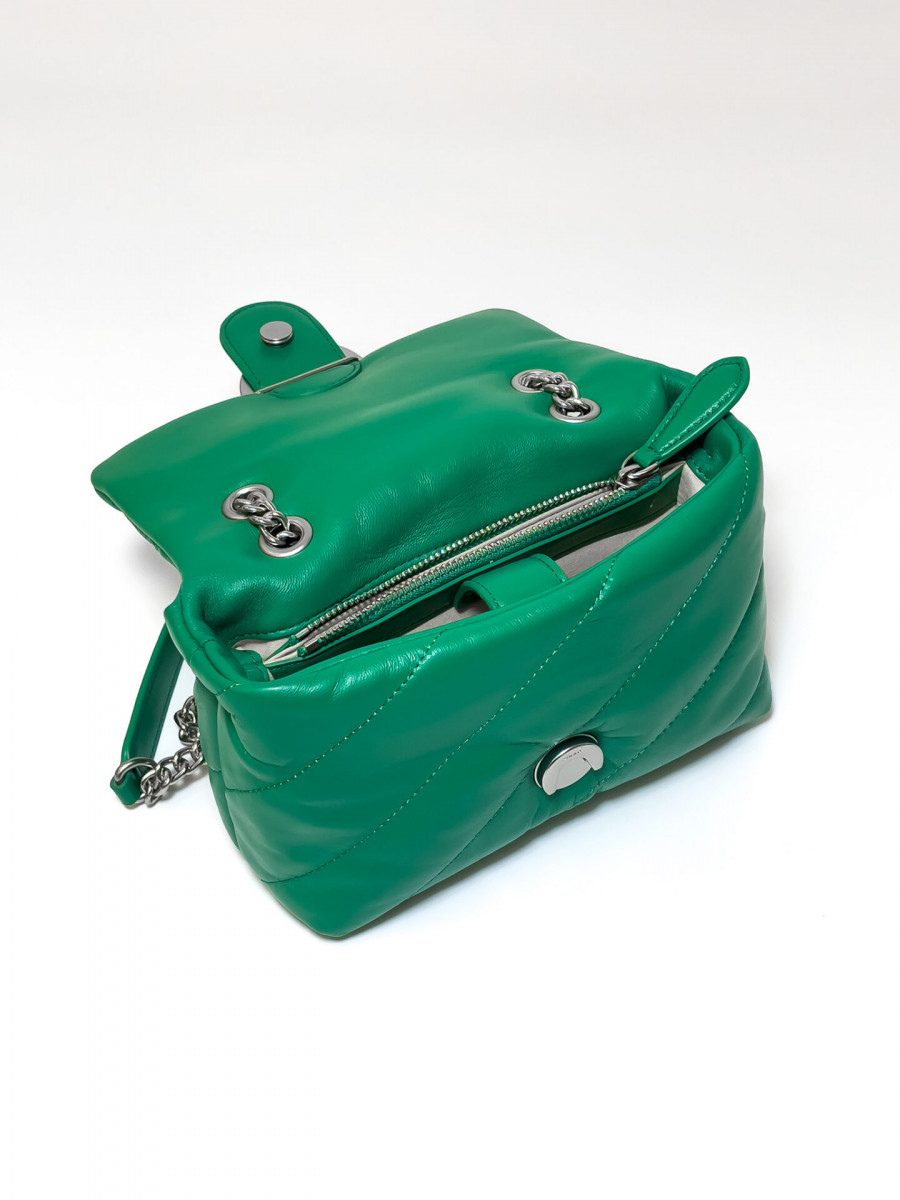 Сумка MINI LOVE BAG PUFF MAXI QUILT – green