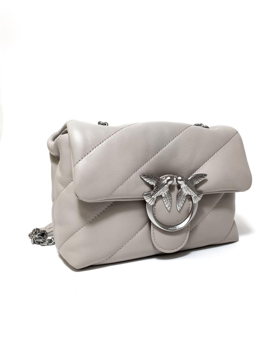 Сумка MINI LOVE BAG PUFF MAXI QUILT – grey