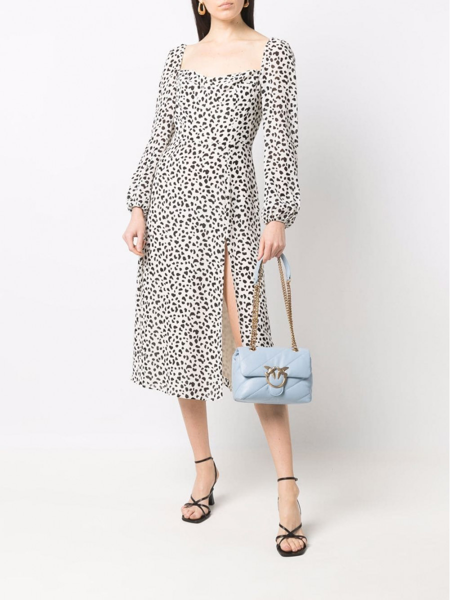 Сумка MINI LOVE BAG PUFF MAXI QUILT – light blue