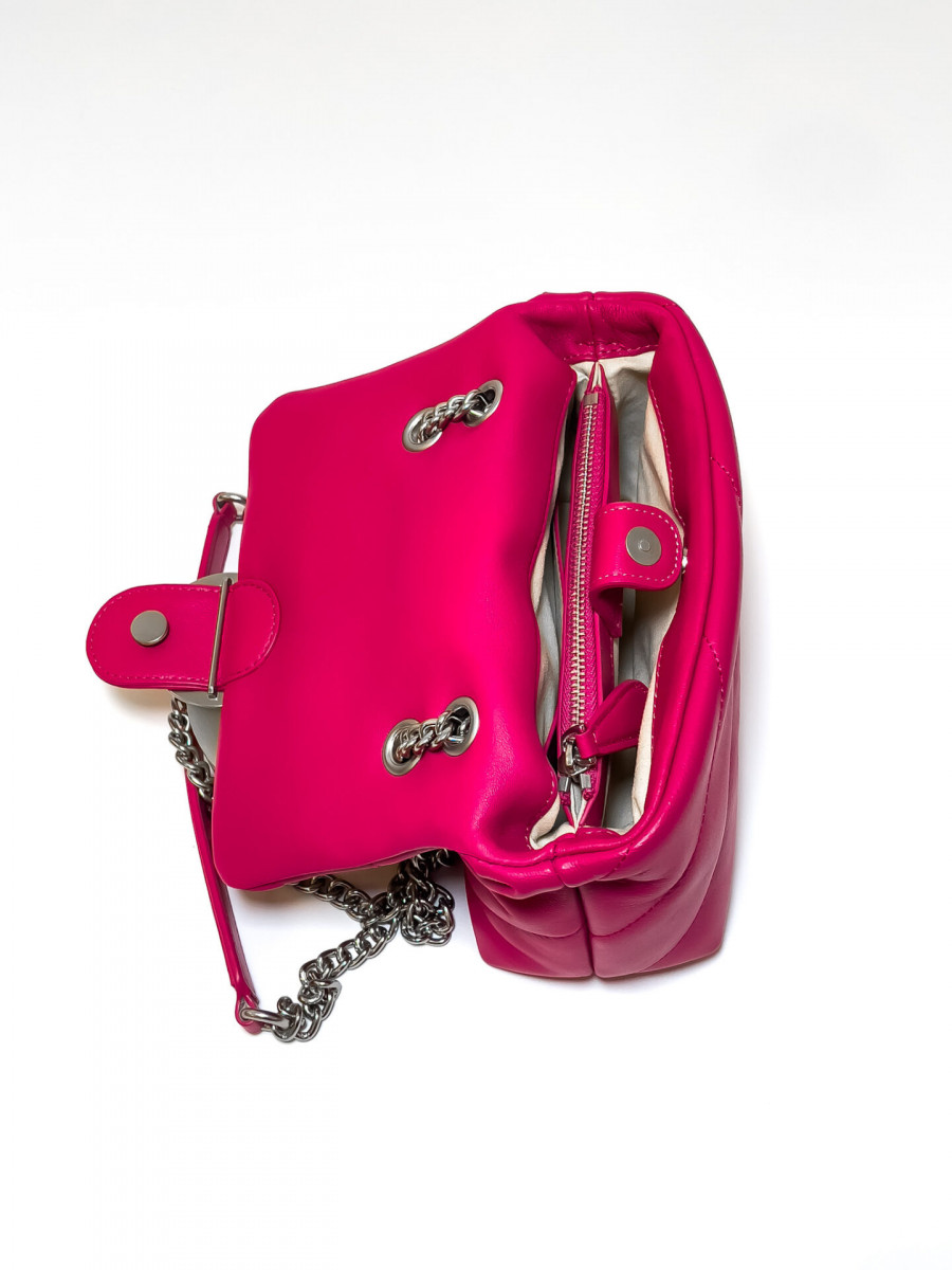Сумка MINI LOVE BAG PUFF MAXI QUILT – pink