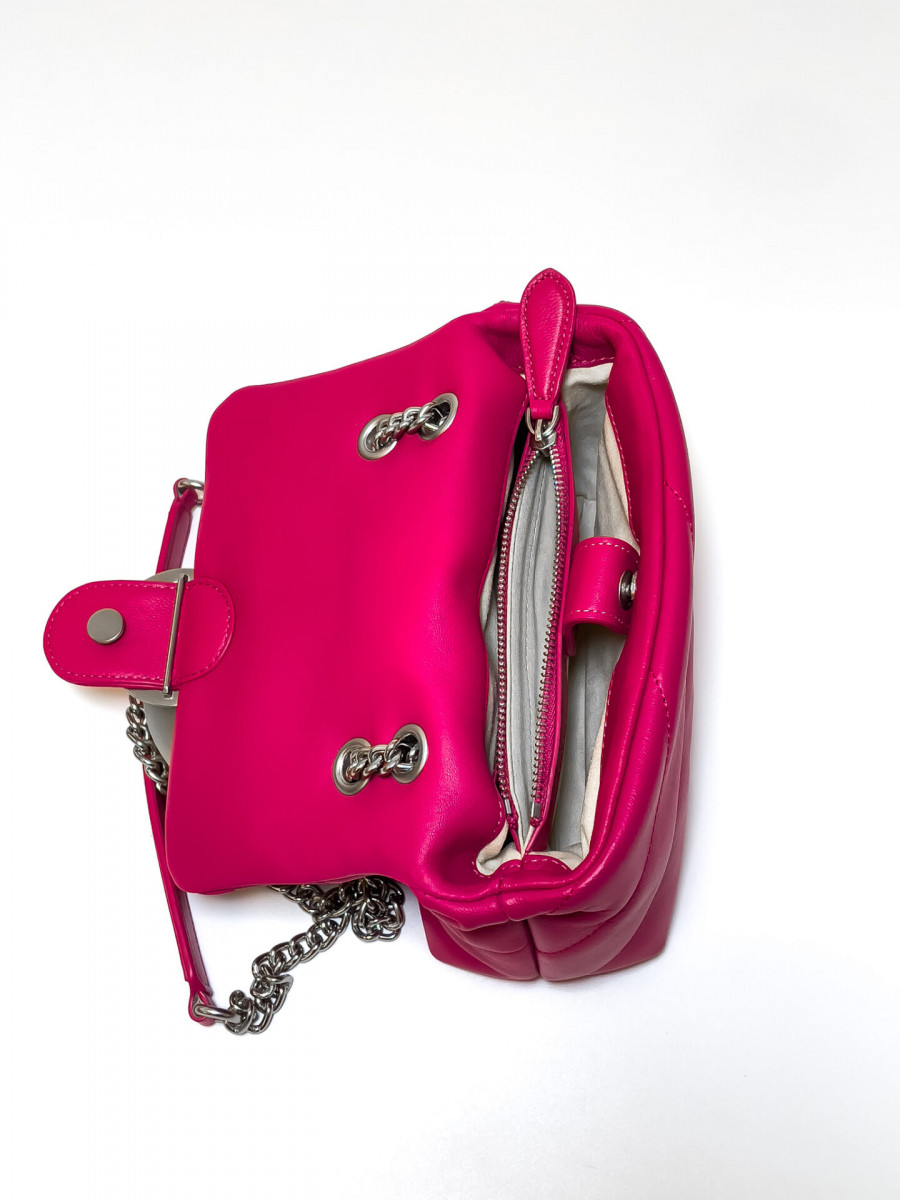 Сумка MINI LOVE BAG PUFF MAXI QUILT – pink