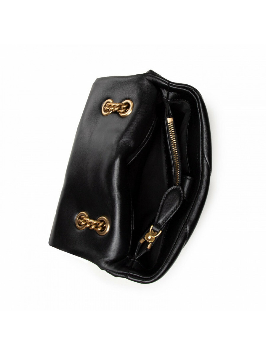 Сумка MINI LOVE BAG PUFF MAXI QUILT JEWEL – black