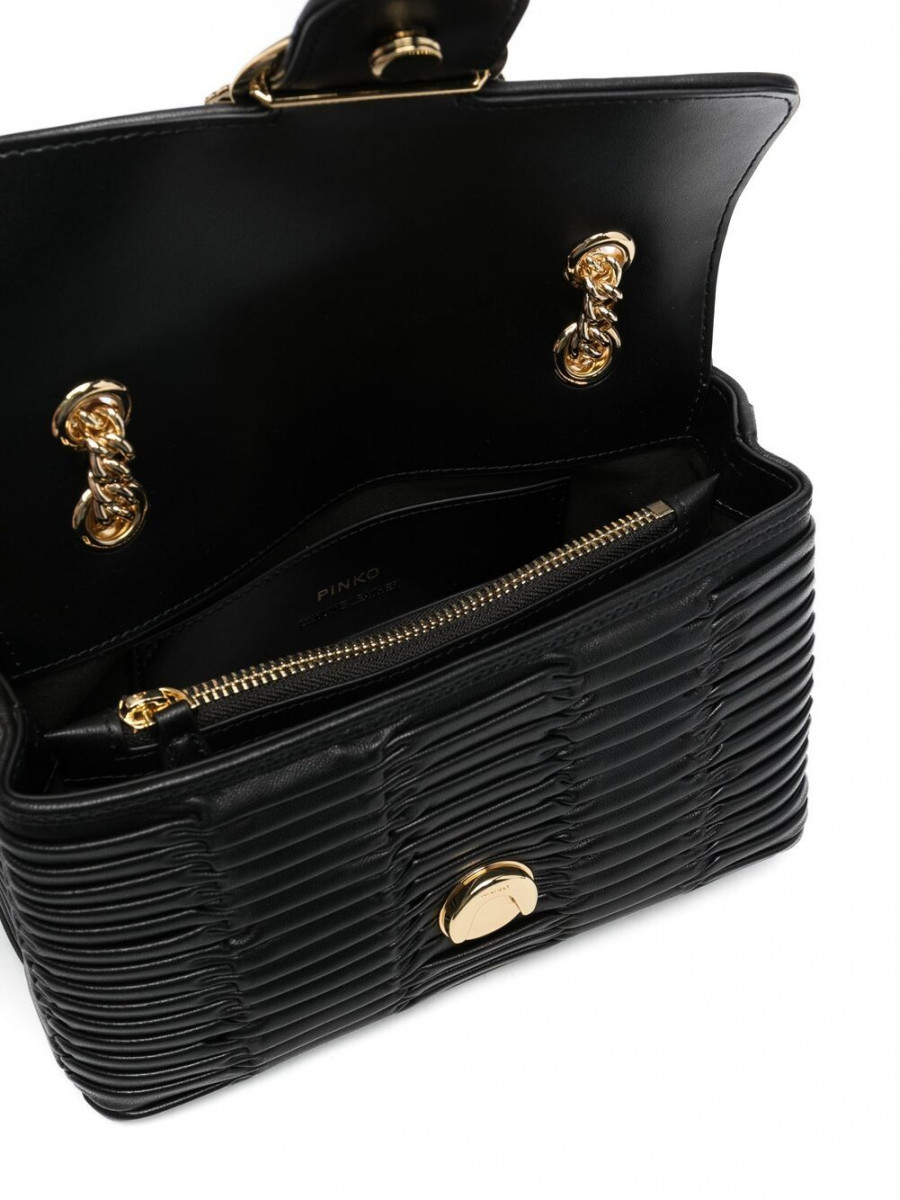 Сумка MINI LOVE BAG PUFF ORIGAMI — black