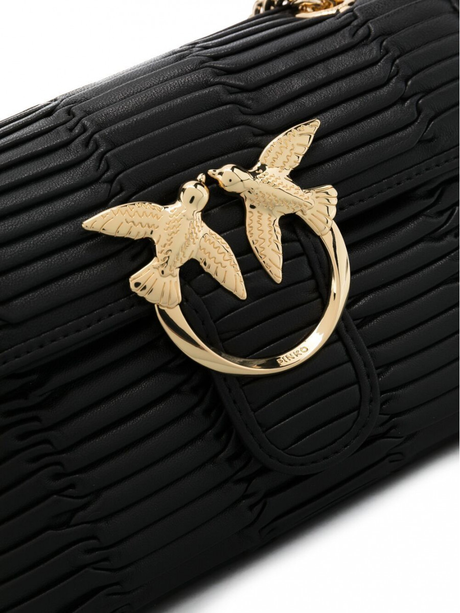 Сумка MINI LOVE BAG PUFF ORIGAMI — black