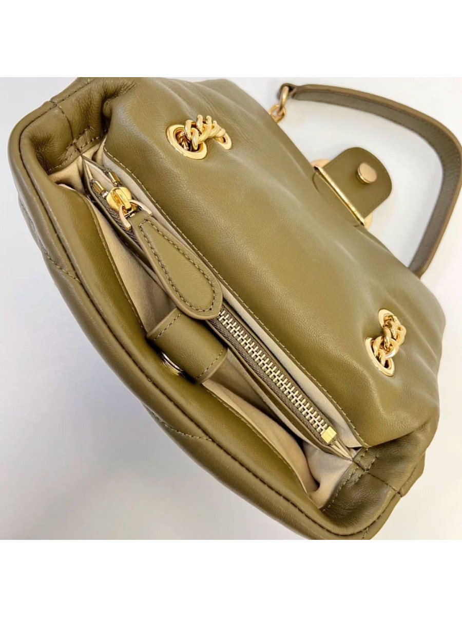 Сумка MINI LOVE BAG PUFF PARTY – ashen walnut