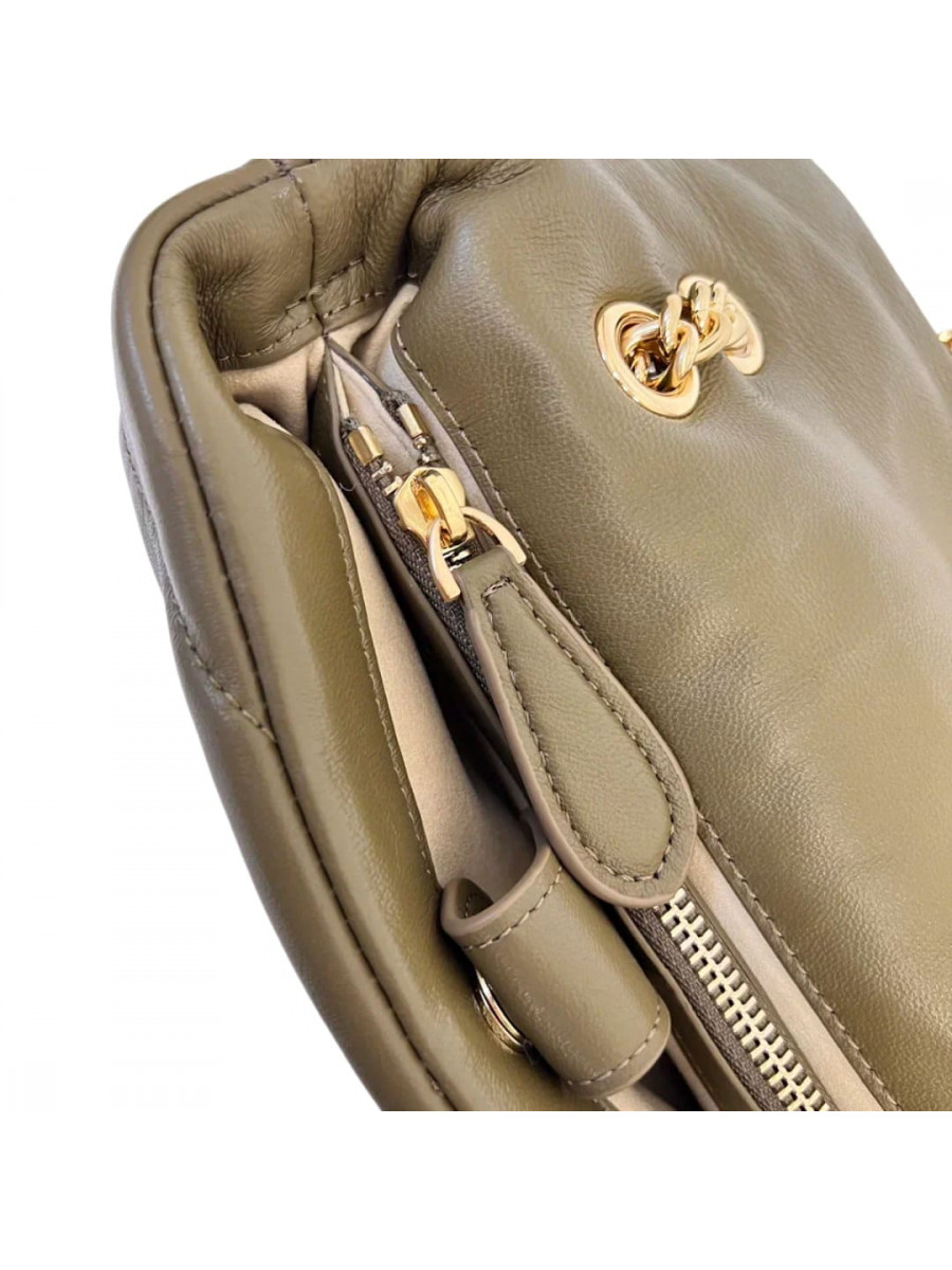 Сумка MINI LOVE BAG PUFF PARTY – ashen walnut