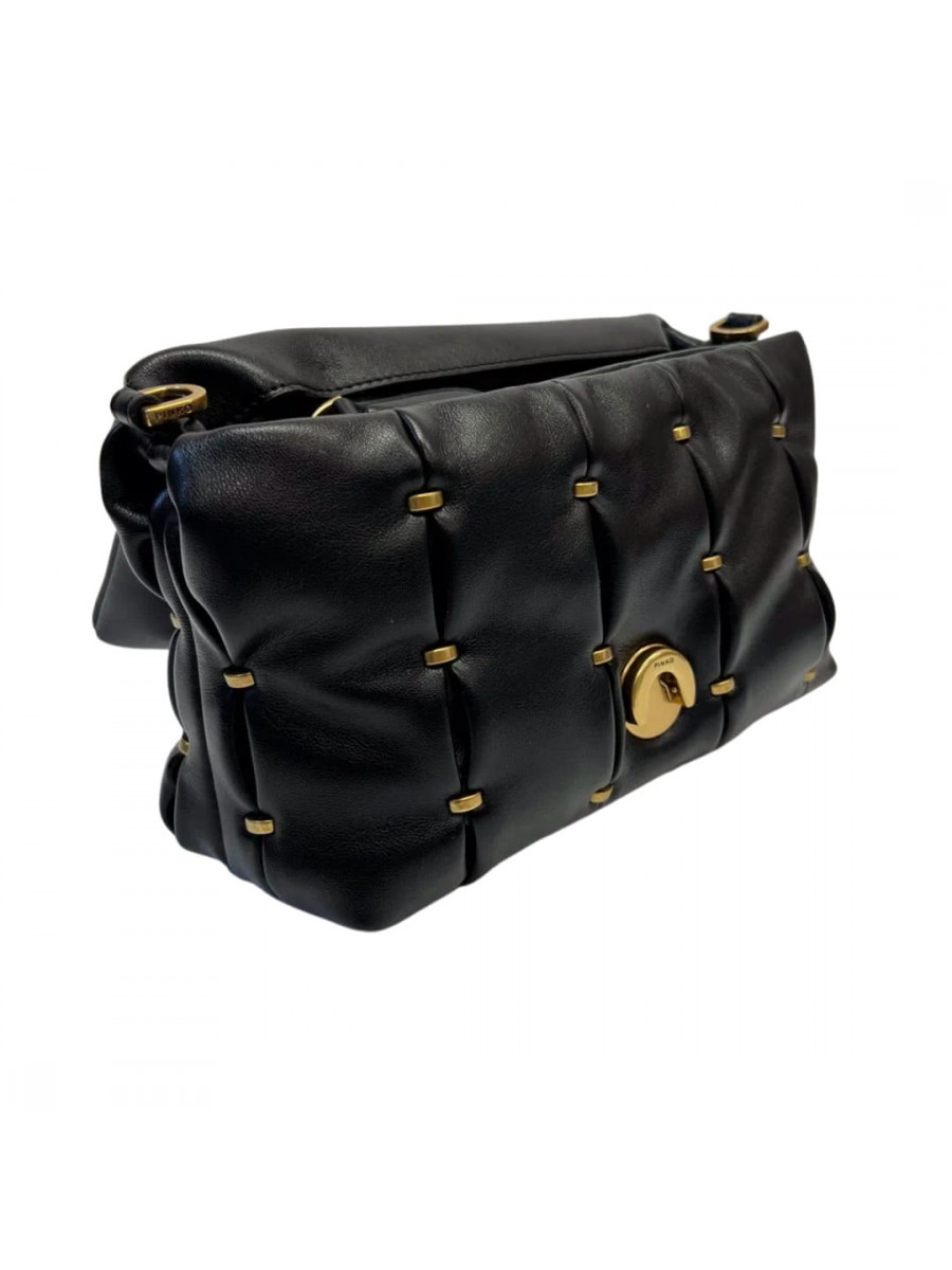 Сумка MINI LOVE BAG PUFF PINCHED – black
