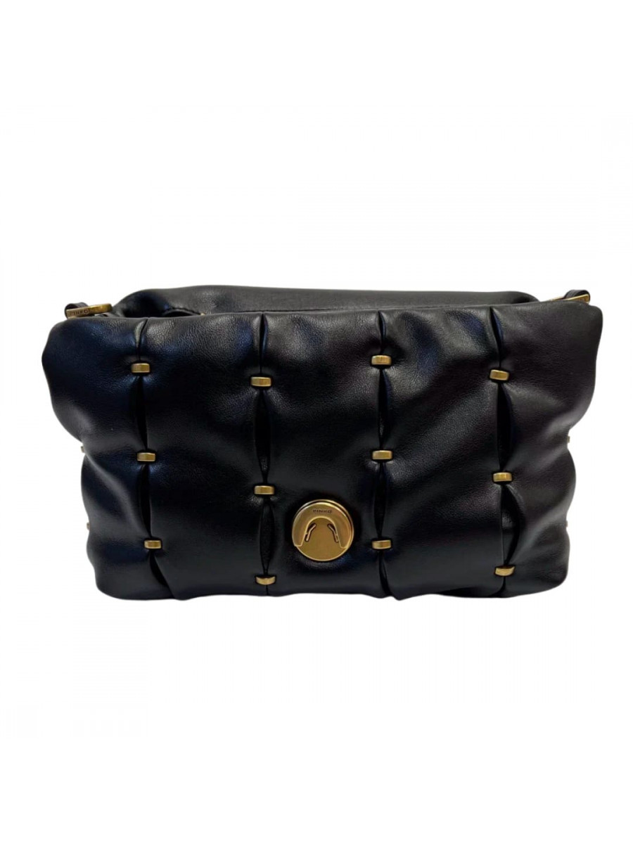 Сумка MINI LOVE BAG PUFF PINCHED – black