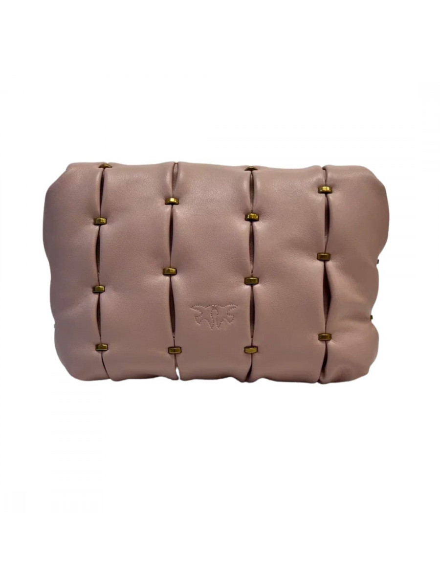 Сумка MINI LOVE BAG PUFF PINCHED – dusty pink