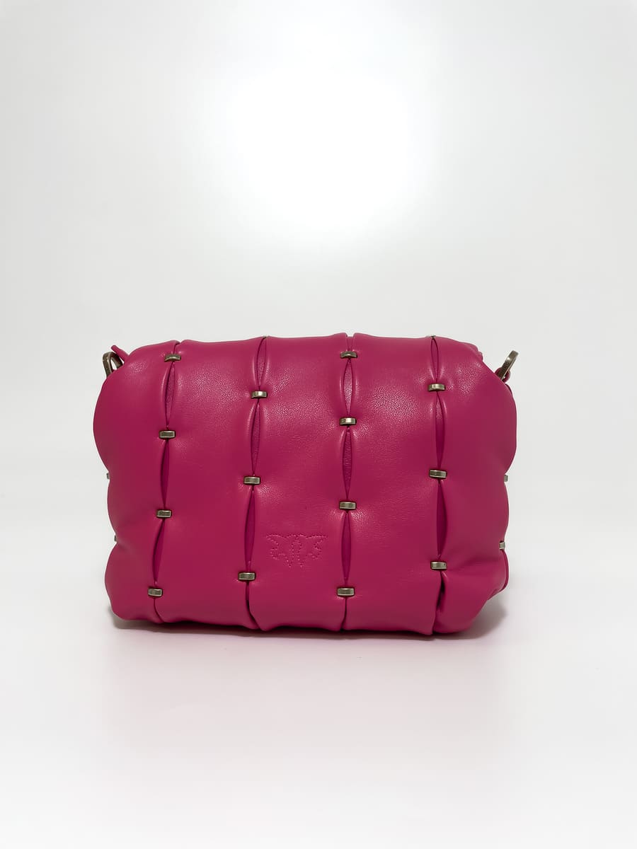 Сумка MINI LOVE BAG PUFF PINCHED – pink