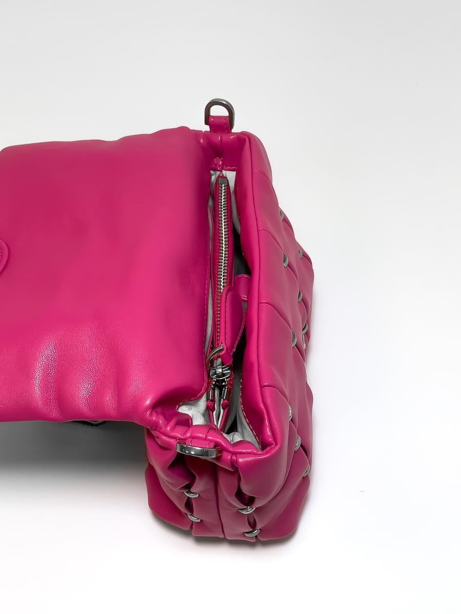 Сумка MINI LOVE BAG PUFF PINCHED – pink