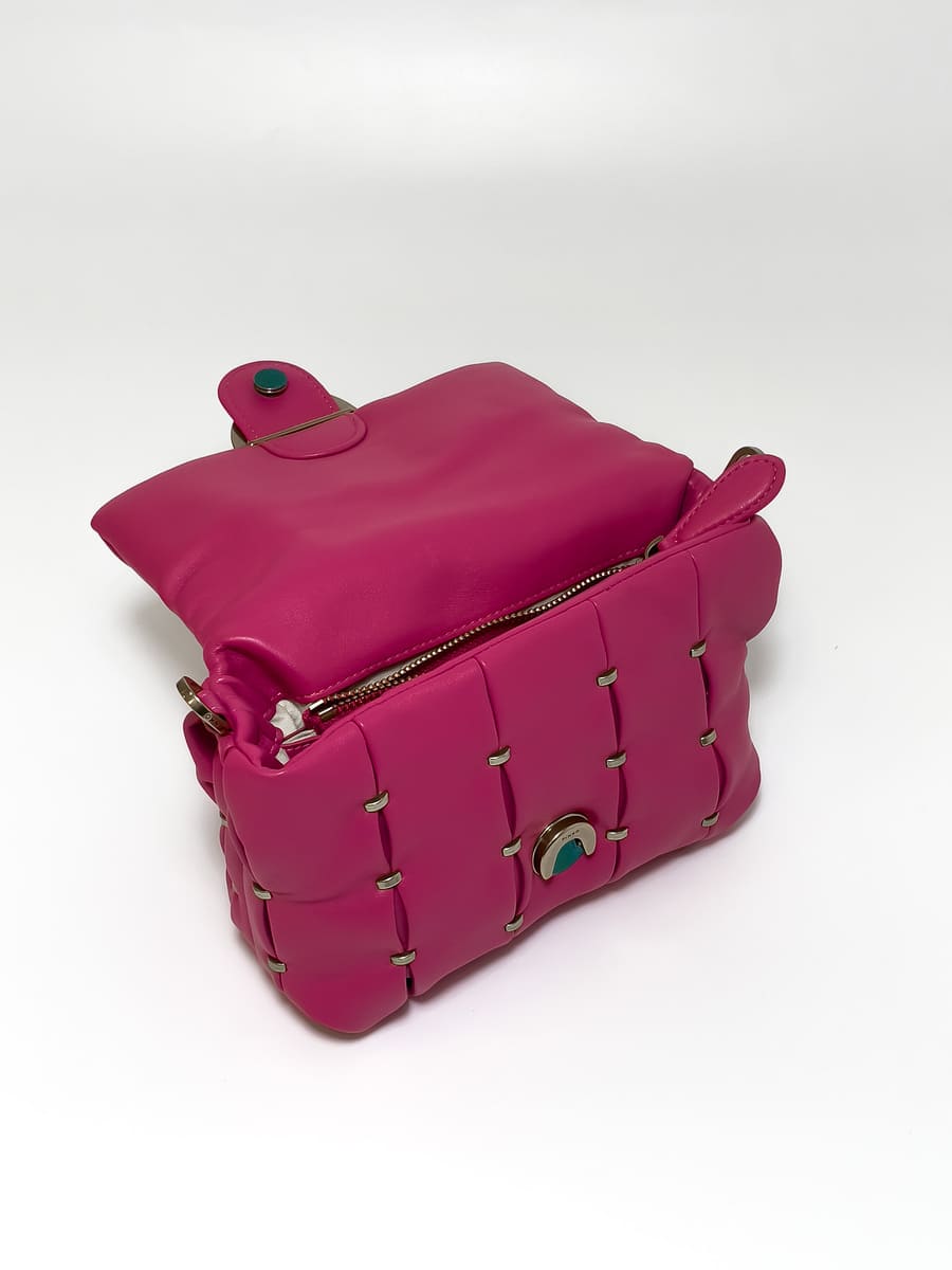Сумка MINI LOVE BAG PUFF PINCHED – pink