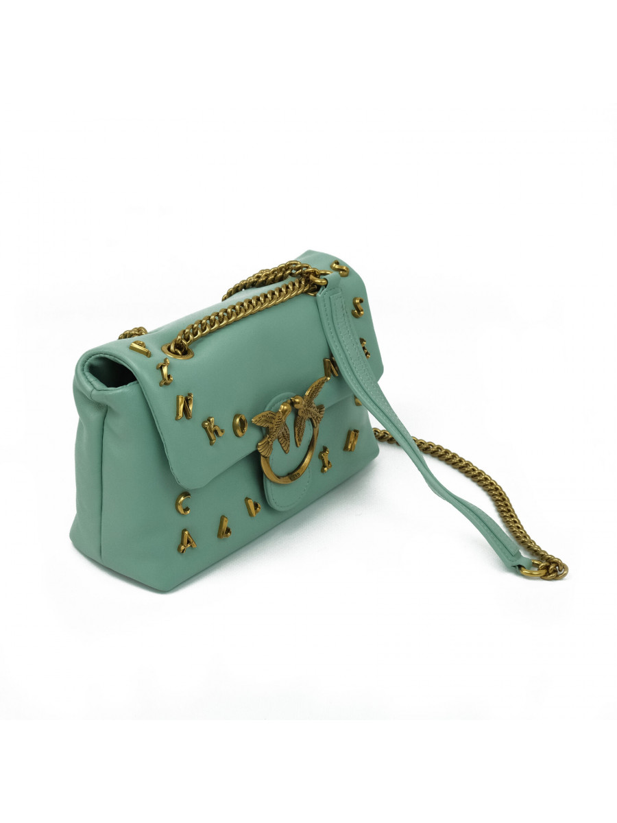 Сумка MINI LOVE BAG PUFF PINKONESS CALLING — mint