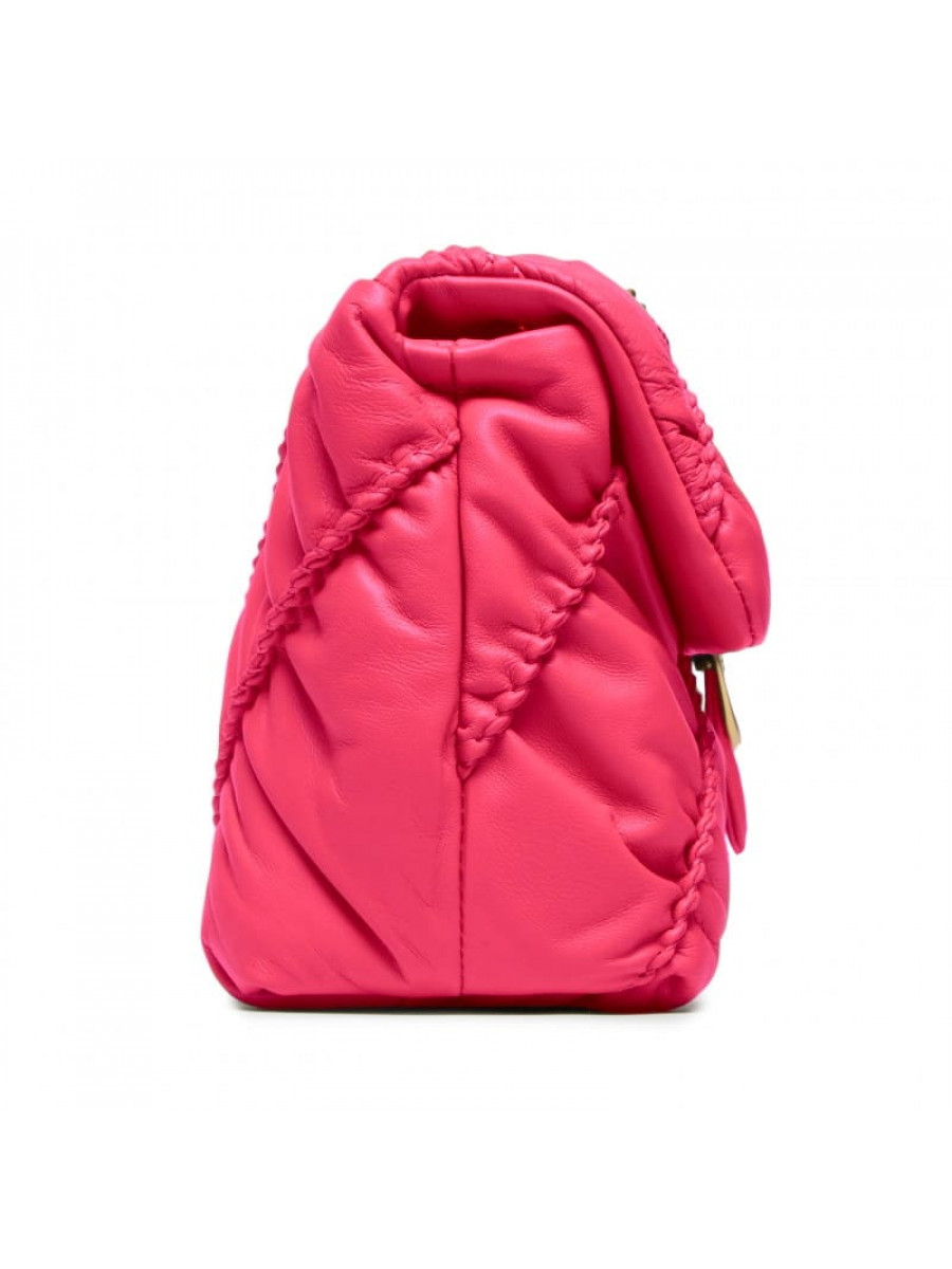 Сумка MINI LOVE BAG PUFF RUFFLE – fuchsia