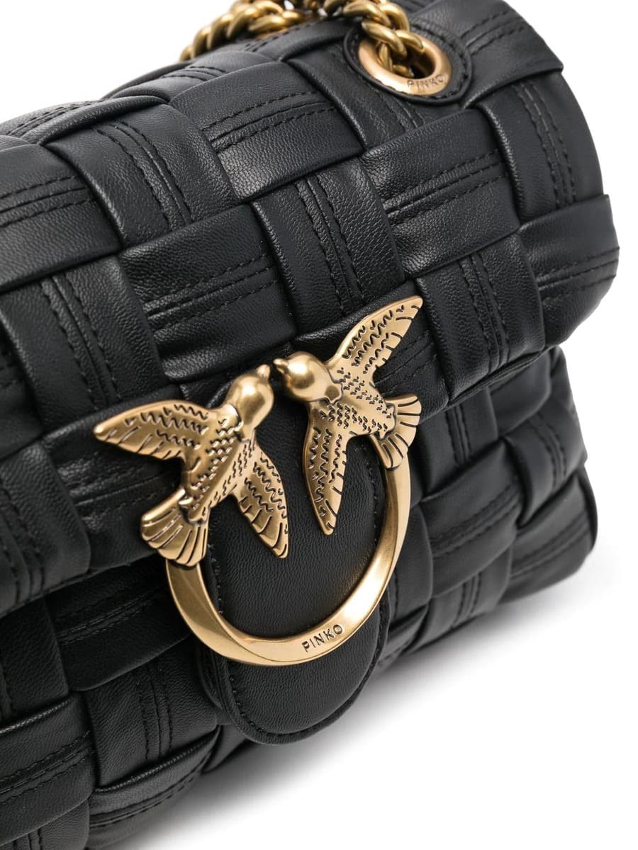 Сумка MINI LOVE BAG PUFF WAVE – black